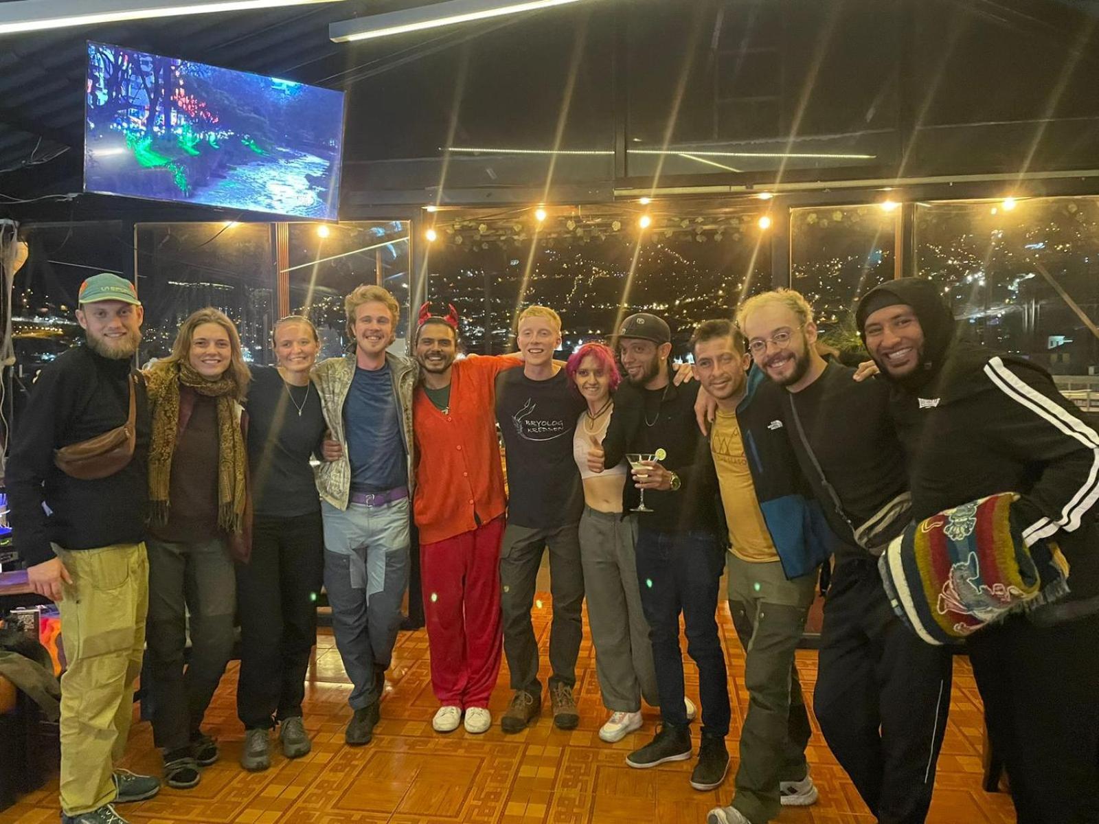 Hostal La Guayunga Rooftop Quito Esterno foto