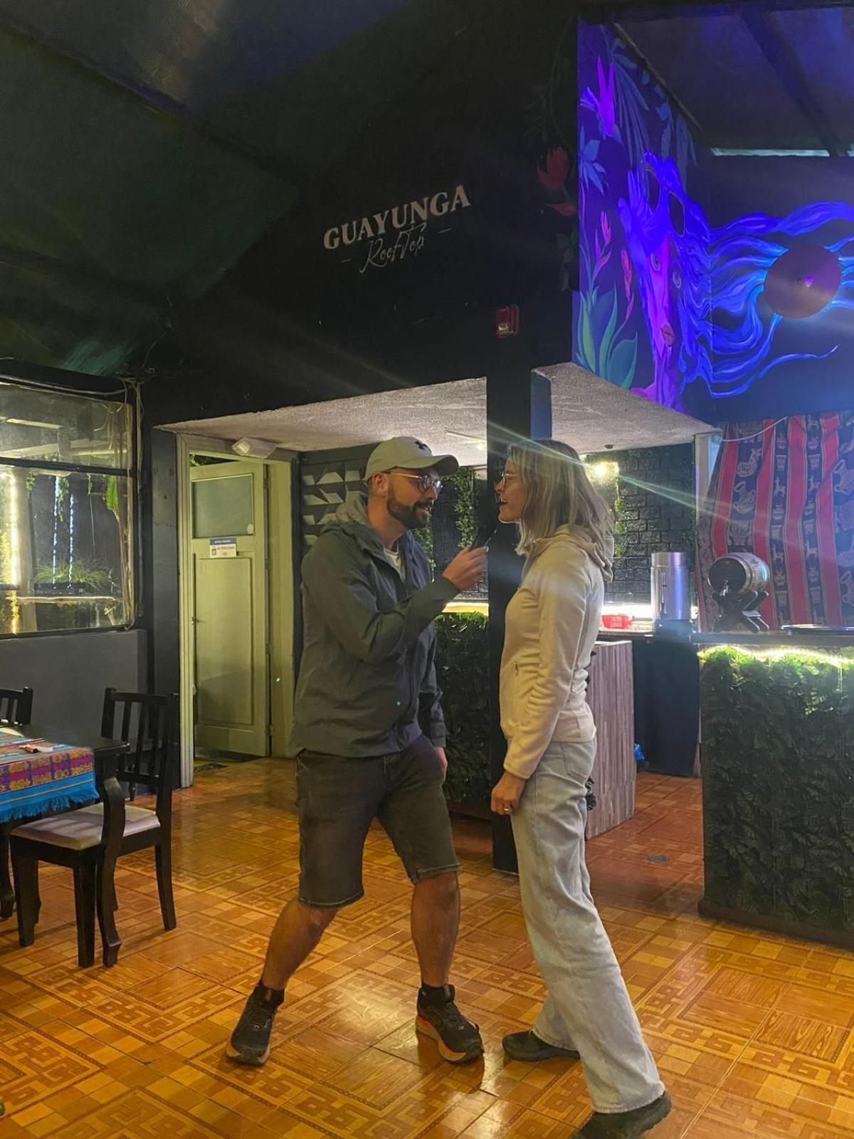 Hostal La Guayunga Rooftop Quito Esterno foto