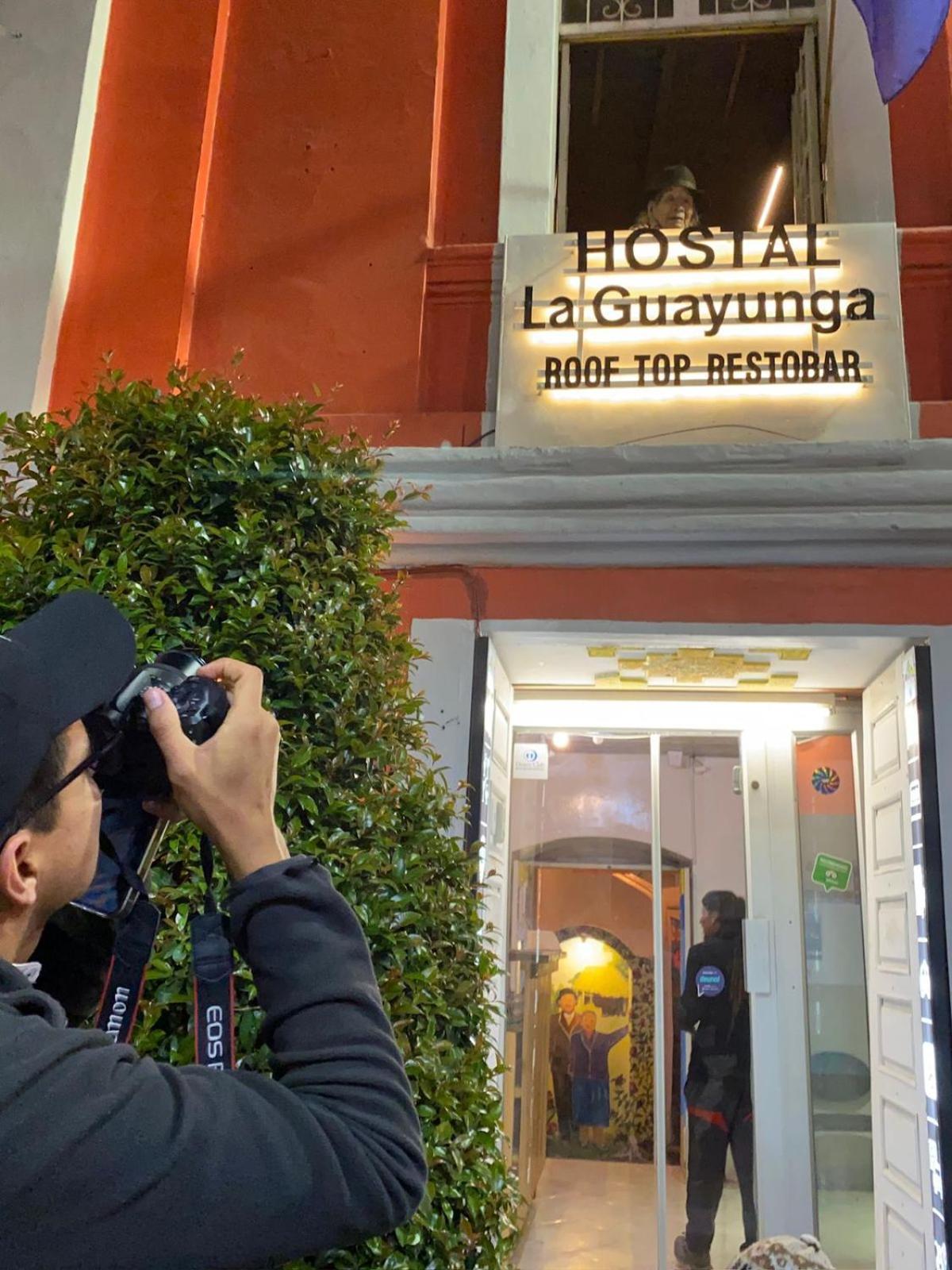 Hostal La Guayunga Rooftop Quito Esterno foto
