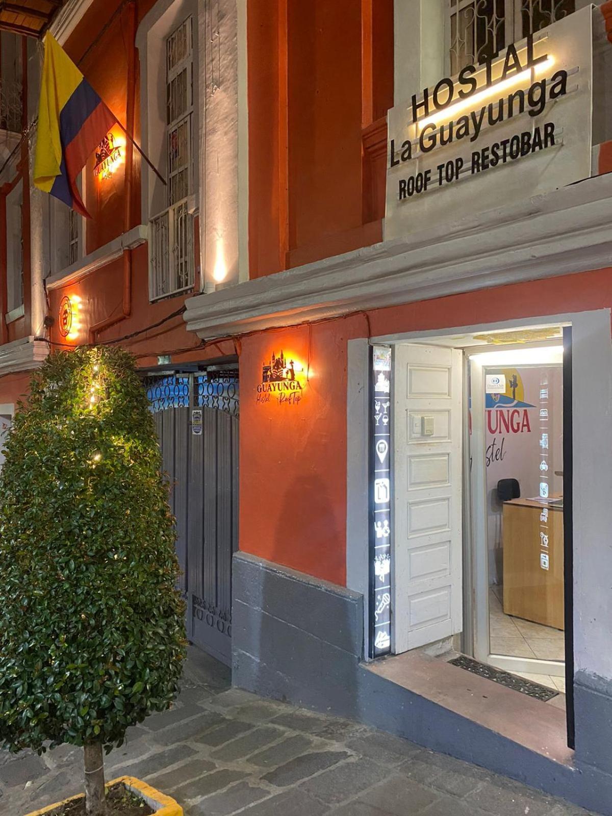 Hostal La Guayunga Rooftop Quito Esterno foto